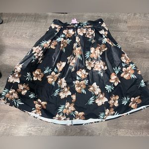 BNWT Pinup Couture Golightly Hawaiian Swing Skirt LARGE